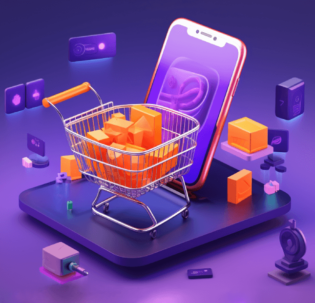 E-Commerce Agency visual showcasing eCommerce private label growth and store automation support